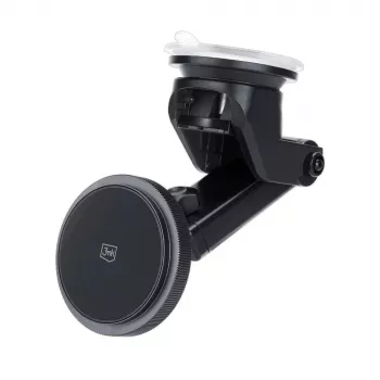 3mk MagCharger 15 W držač za mobitel u automobilu s bežičnim punjenjem, crni