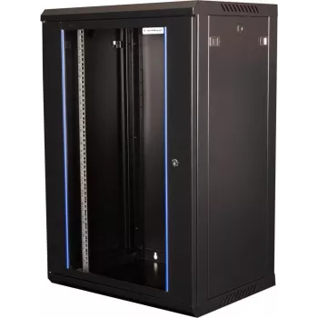 Wirewin WCAB PS3 600X450X6U B 19″ zidni ormar, jednodijelni, Pro 3rd Generation, 600x450 mm, crni