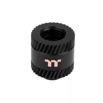 Thermaltake Pacific SF 20 mm produžni fitinzi (nastavak na utikač), mat crni, CL-W392-CU00MK-A
