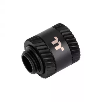 Thermaltake Pacific SF 20 mm produžni fitinzi (nastavak na utikač), mat crni, CL-W392-CU00MK-A