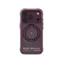 Skinarma Atlas futrola s MagSafe i rotirajućim stalkom za iPhone 18 Pro / 17 Pro, bordo