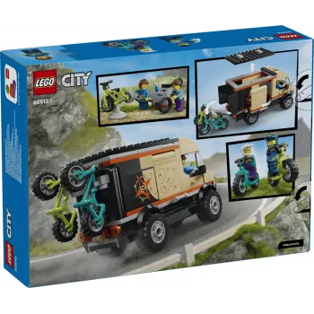 LEGO City 60512 set za gradnju Mountain Bike Adventure Van, 260 dijelova