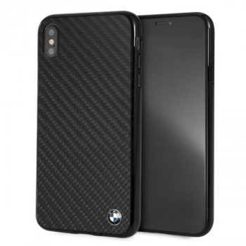 BMW BMHCI65MBC Signature Carbon tvrda futrola za Apple iPhone XS Max, crna