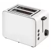 WMF Stelio 414210001 Toaster, 2 slices, stainless steel, Paper Grey, 1050 W