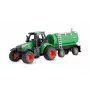 Amewi metalni traktor s cisternom, 1:64, RTR, zeleni