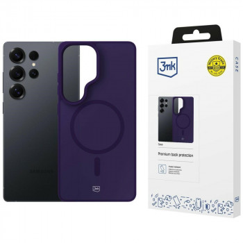 3MK Smoke MagCase kućište za Samsung Galaxy S25 Ultra, ljubičasto