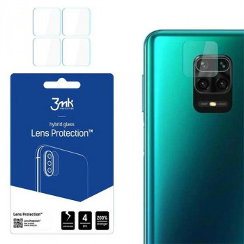 3MK Lens Protection zaštita objektiva kamere za Xiaomi Redmi Note 9 Pro Max (4 kom.)