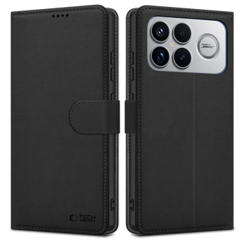 Tech-Protect Wallet Case futrola Xiaomi Poco F8 Ultra, crna