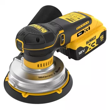 DeWalt DCW230P2-QW 150 mm akumulatorska ekscentrična brusilica