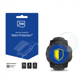 3MK FlexibleGlass Watch Garmin Instinct 3 Tactical Edition 50 mm hibridna zaštitna folija za zaslon