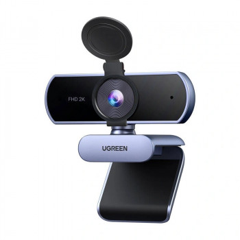 Ugreen CM717 USB webcam, 2K, 30 FPS, dual noise-cancelling microphone, privacy cover