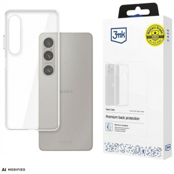 3MK Clear Case maska za Sony Xperia 1 VI, prozirna