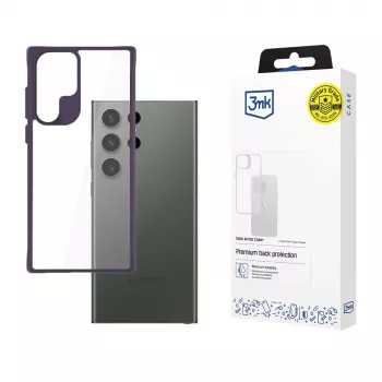 3MK Satin Armor Case+ W-3SaArCpPu-SaS24U-0 maska za Samsung Galaxy S24 Ultra, ljubičasta