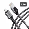 Goobay AXAGON ADE-CM15 USB-C Gigabit Ethernet adapter s integriranim 1,5 m Cat.6 kabelom, RJ-45
