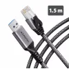 Goobay AXAGON ADE-AM15 USB-A na Gigabit Ethernet adapter s integriranim 1,5 m CAT6 kabelom