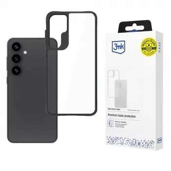 3MK Satin Armor Case+ za Samsung Galaxy S25, prozirna