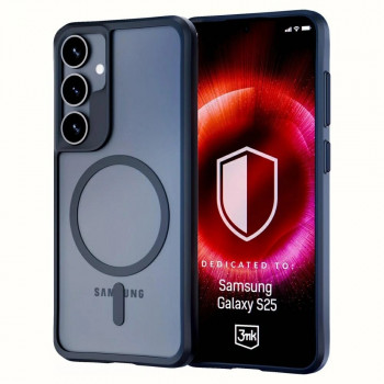 3MK Satin Armor MagCase futrola za Samsung Galaxy S25, prozirna