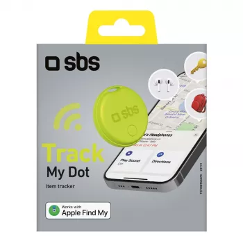 SBS Track My Circle lokator kompatibilan s Apple Find My, zeleni