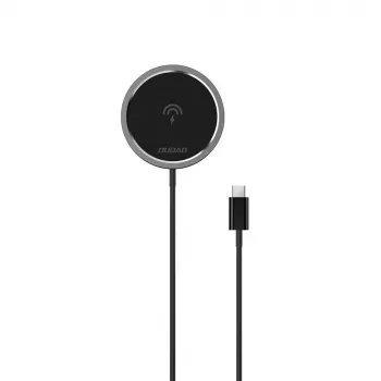 Dudao A12XS 15W MagSafe kompatibilni bežični punjač, crni