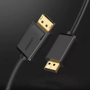 iLike Ugreen DP102 (10212) DisplayPort 1.2 na DisplayPort 1.2 kabel, 4K, 3 m, crni