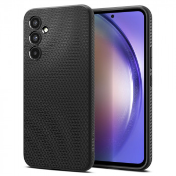 Spigen Liquid Air maska za Samsung Galaxy A54 5G, mat crna