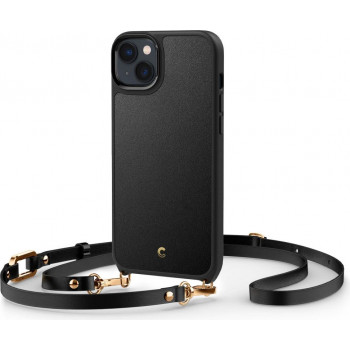 Spigen Cyrill Classic Charm Mag (ACS04948) MagSafe futrola s remenom za Apple iPhone 14 Plus / 15 Plus, crna