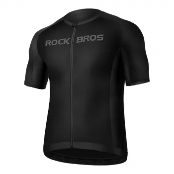 Rockbros 15120002005 kratkih rukava biciklistički dres, veličina XXL, crni