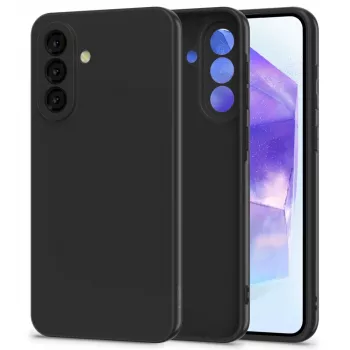 Tech-Protect Icon silikonska futrola za Samsung Galaxy A56 5G, crna