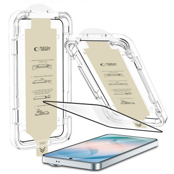 Tech-Protect Quick Set AR+ staklo protiv refleksije za Samsung Galaxy S26, crno