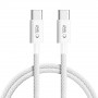 Tech-Protect Ultraboost Lite USB-C / USB-C kabel PD60W/3A, 100 cm, Cool Grey