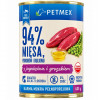 Petmex s janjetinom i graškom za odrasle pse, 400 g
