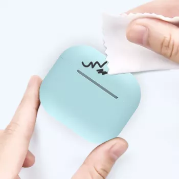 Hurtel silikonska futrola za AirPods 2 / AirPods 1, bijela