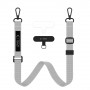 Tech-Protect C6S Rope Crossbody Crayon Grey set remena za nošenje mobitela