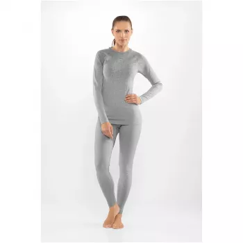 Viking Altis Lady Set ženski merino set donjeg rublja, siva, L