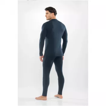 Viking Meriboo Man Set merino donje rublje za muškarce, tamnoplavo, L