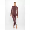 Viking Meriboo Lady Set merino donji sloj za žene, ružičasto, S