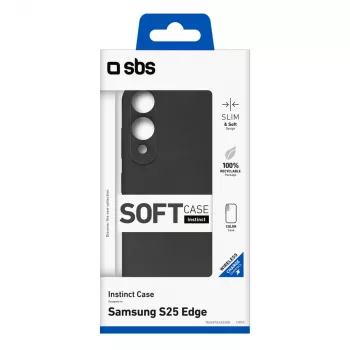 SBS Instinct maska za Samsung Galaxy S25 Edge, crna