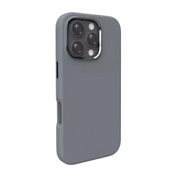 Puro Icon Mag Pro MagSafe silikonska maska za iPhone 16 Pro Max, tamnosiva
