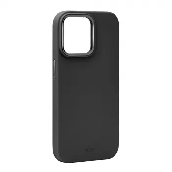 Puro Icon Mag Pro MagSafe silikonska maska za Apple iPhone 15 Pro Max, crna