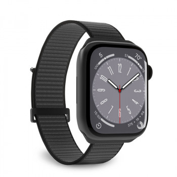 Puro Nylon-Sportarmband PUR643 za Apple Watch 40/41/42 mm, crna