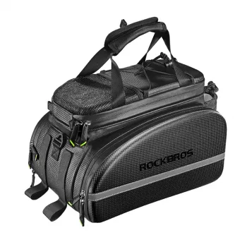 Rockbros A6-6 biciklistička torba za prtljažnik, 35 l, s preklopnim torbama, crna