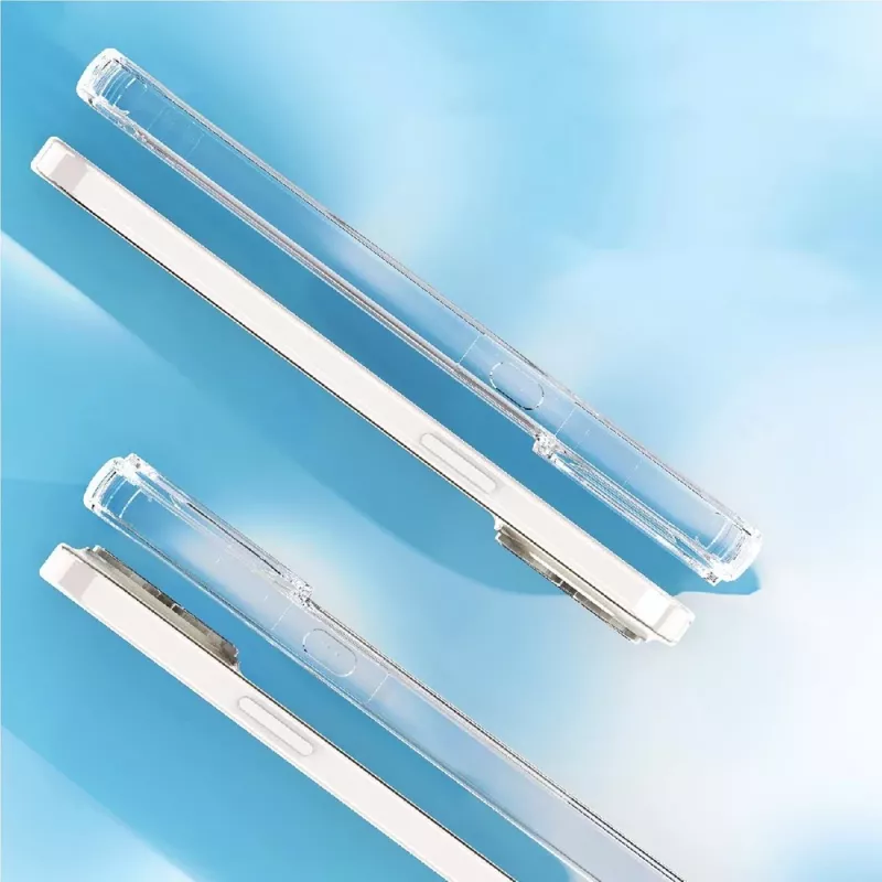 Hurtel Clear Corner Case MagSafe za iPhone 16 Plus, prozirna