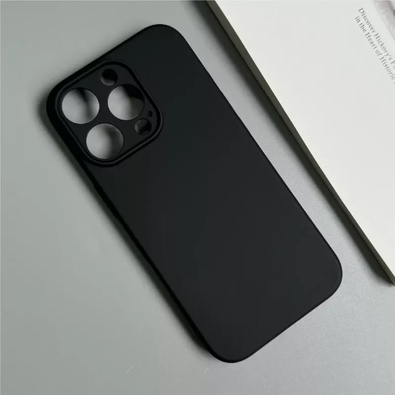 Hurtel Soft Case za iPhone 16 Pro Max, crna