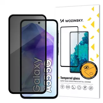Wozinsky Privacy Glass kaljeno staklo za Samsung Galaxy S25+ s Anti-Spy filtrom