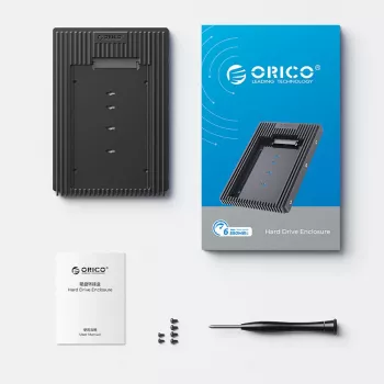 Orico D2SS-6G adapter za disk 2,5 inch na 3,5 inch, SATA III, crni