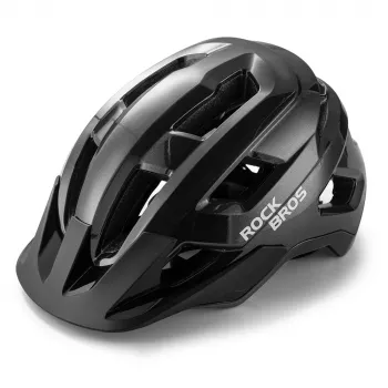 Rockbros LK-67 omladinska biciklistička kaciga s odvojivim vizirom, 54-58 cm, crna