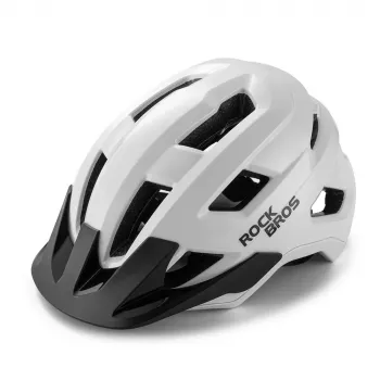 Rockbros LK-67 omladinska biciklistička kaciga s odvojivim vizirom, 54-58 cm, bijela