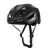 Rockbros ZK-077 Bike Helmet with Integrated Multi-Directional Lighting 57–61 cm, Black