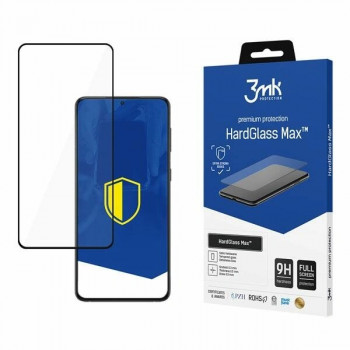 3MK HardGlass Max kaljeno zaštitno staklo za zaslon za Samsung Galaxy S21 FE, crno