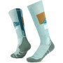 Buff Merino HW Over The Calf Socks HWO1 Sea Green, L